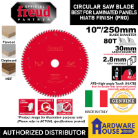 ORIGINAL FREUD 10″ 80T Best For Laminated Panel Carbide Saw Blade TCT Melamine Board 80 Teeth 250mm Circular Table FRL DIABLO BOSCH