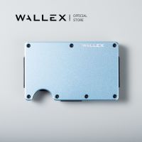 Wallex S Pastel Collection Cardholder RFID blocking Wallet Cash Strap Airtag