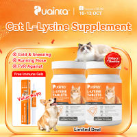 PUAINTA MultiVitamin Tablets for Cat Dog Immunity System Hair Beauty Pet Health Supplements for Hair Loss Balanced Nutrition Promote Fur Growth