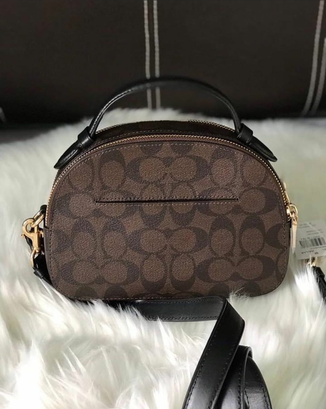 coach 1591 serena satchel in signature canvas