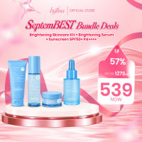 Byfina Brightening Discovery Kit + Full Size Serum for Dark Spots Uneven Tone Glass Skin Glow