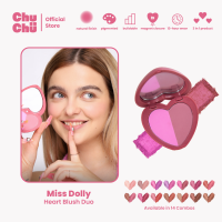 Chu Chu Beauty Heart Blush Duo in Miss Dolly