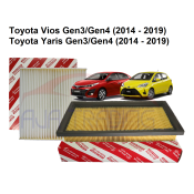 Toyota Vios/Yaris Air and Cabin Filter Combo
