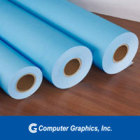Blueprint Paper Roll Digital Blue 20 inch x 50y Architectural Engineering Design Drawing