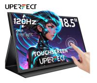 UPERFECT Portable Monitors 18.5 15.6 120Hz 1080P Touch no touch Screen Gaming displays Freesync for PS5 4 3 Switch Xbox Laptop Mac PC Ships Tue / Thu / Sat | Local Stock