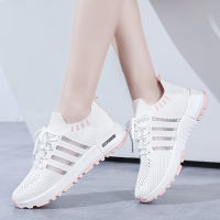 Womens sneakers breathable fashionable casual little white shoes rubber shoes for women