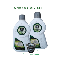 BAJAJ TVS PIAGGIO Change Oil Bundle | Complete Set (2 Liters of Oil + 1 Filter) Engine Oil Package Kit