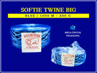 Softie Twine Assorted Colors BIG approx. 1000 meters / 300 grams | Tali or Straws