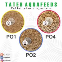 Tateh Fish Food PO1 | PO2 | PO4 sinker 250g | 1kg | 4.5kg