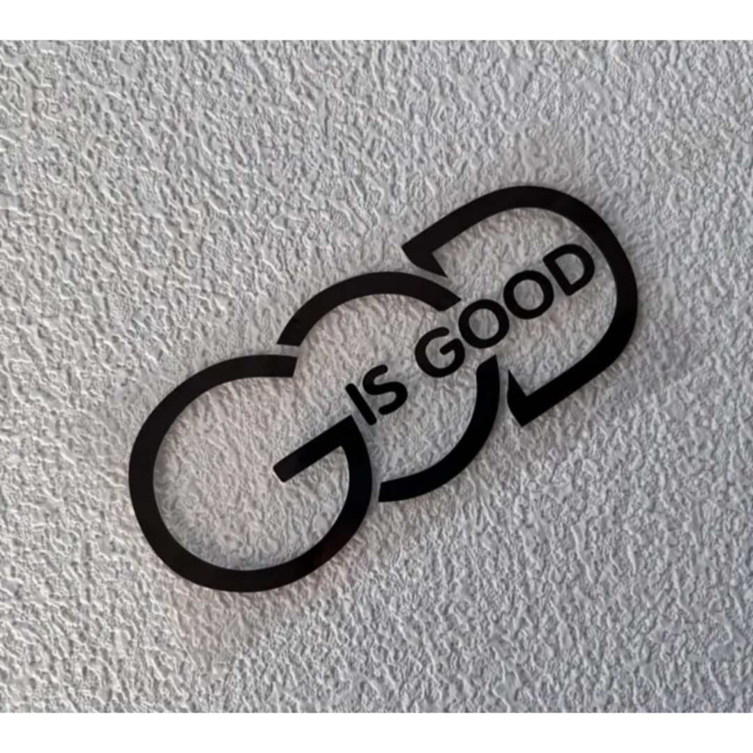 God is Good Car Decal Laptop Sticker Truck Off-Road Vehicle Door Rear Window Decoration Auto Vinyl Motorcycle Helmet
