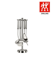 Germany ZWILLING 304 stainless steel spatula set kitchen household cookware soup spoon leaky spoon stir-fry cookware seven pieces