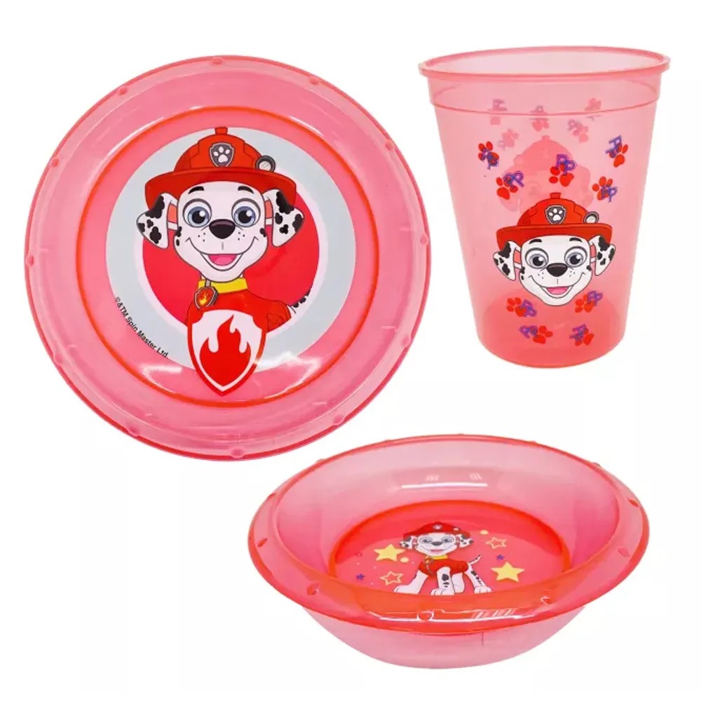Baby Fourth Couture Paw Patrol Plate & Dining Set For Kids