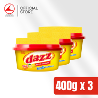 [Bundle of 3] Dazz Dishwashing Paste Lemon 400g