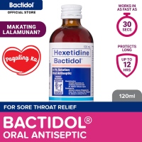 Bactidol Oral Antiseptic Gargle 120ml : for sore throat relief makating lalamunan