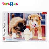 Trefl Puzzles 500-Pieces Its Ice Cream Time with Dogs