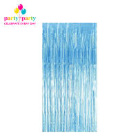 Party! Party! Foil Curtain Fringe Decor (Gold Silver Blue Pink Green) 2 meters - 1 pc.