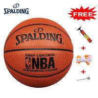 Spalding 74-604Y Basketball Ball NBA Size 7 PU Leather Basketball Material Ball Indoor Outdoor Basket ball