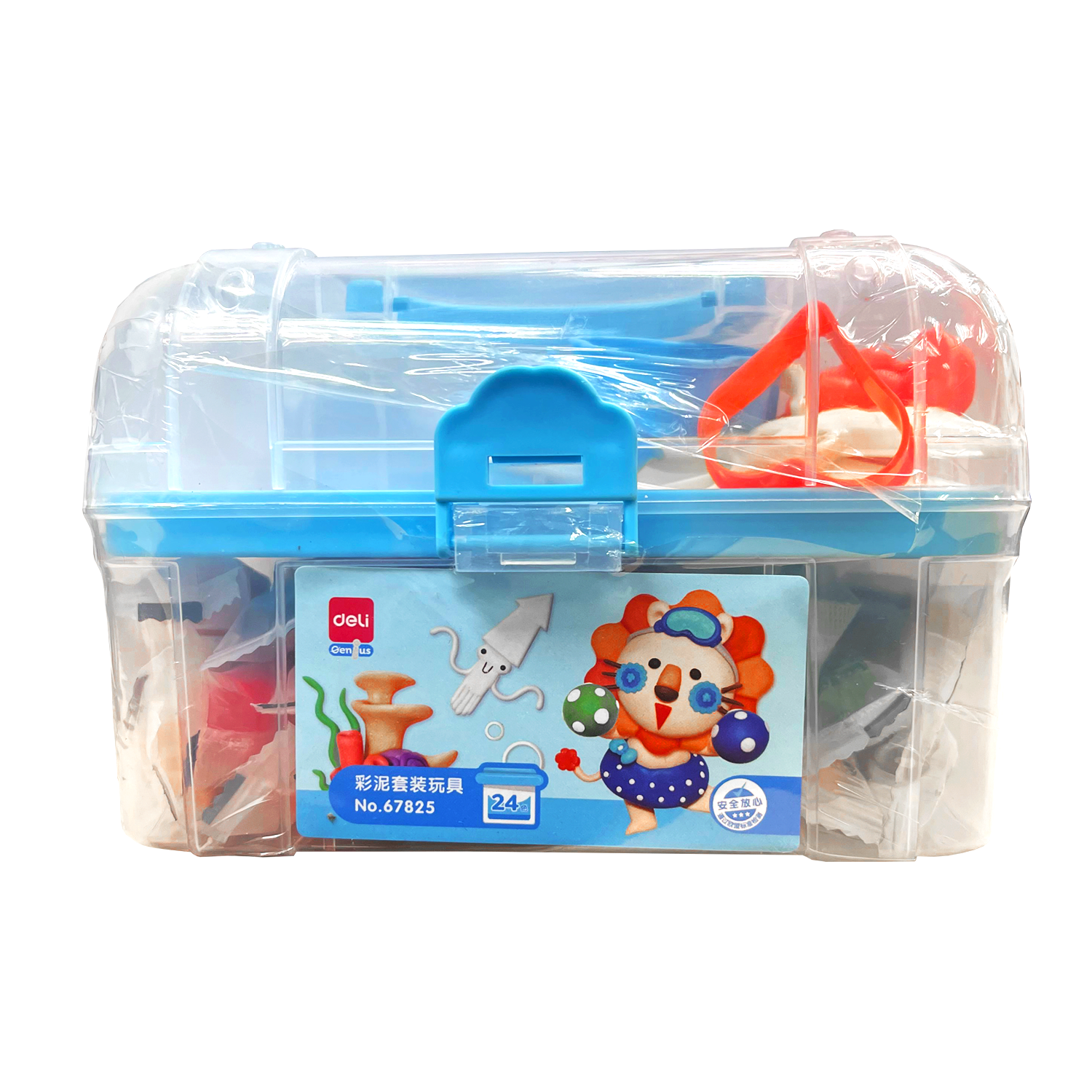 Deli 67825 Play Dough 24 Colors