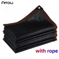 Arrow Sunshade net shade Black/Brown Sunshade Outdoor waterproof sun shade net garden net 95% Shade Cloth Net Insulation Sunscreen Multiple sizes available