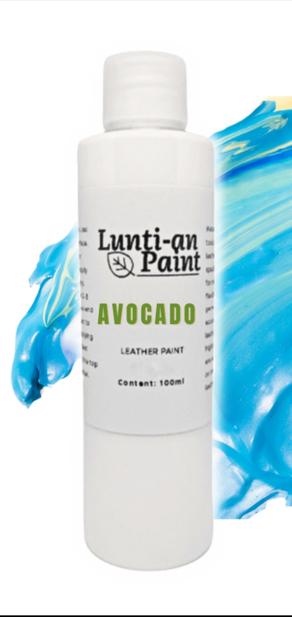Lunti-an Leather Paint Shoe paint and Midsole Paint Permanent for Sneakers Rubber Shoes Canvas bags wallets sofas and other leather goods