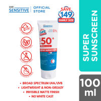Dr. Sensitive Super Sunscreen SPF 50+ PA++++ for Face and Body 50ml