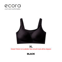 ecora | Ultimate Lift Plus Seamless Bra Wireless Push-up Bra Butterfly Soft and Lightweight Fabrics Womenswear Lingerie Plus Size