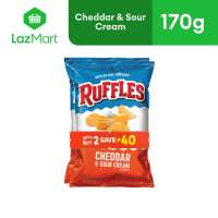 Ruffles Cheddar & Sour Cream 170g Buy 2 Save 40