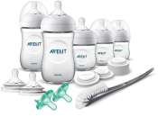 Avent BPA Free Natural Infant Starter Gift Set- Gray