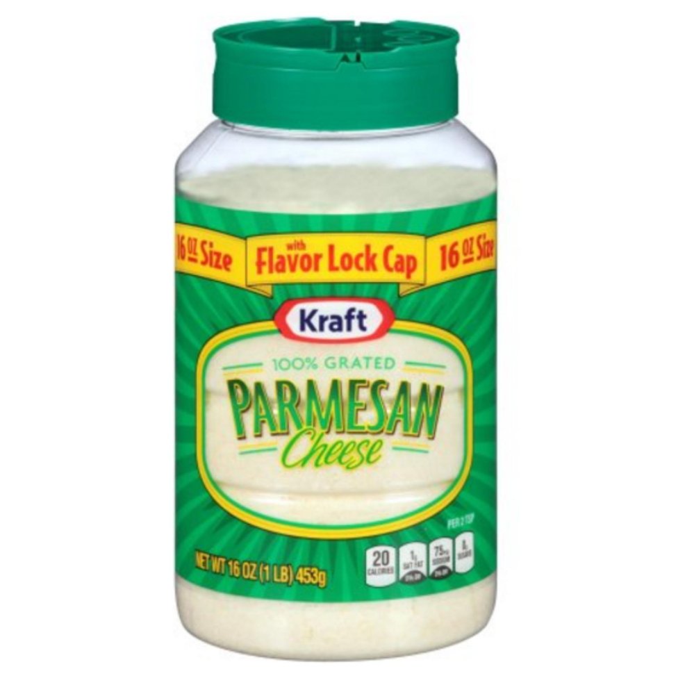 Kraft 100 Grated Parmesan Cheese 16 oz. Shaker review and price