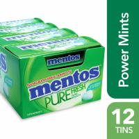 Mentos Pure Fresh Sugarfree Spearmint Tins