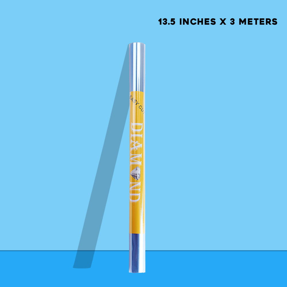 FCI Cut Size Plastic Cover for Books and Notebooks Use for School & Office available in 2 Different Sizes (Sold per Roll) - Plastic Cover Easy Cut - 13.5 inches x 5 meters - 13.5 inches x 3 meters
