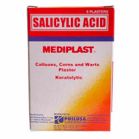 Mediplast Salicylic Acid Plaster Corn and Warts Remover 6 Plaster