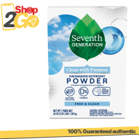 Seventh Generation Dishwasher Detergent Powder Free & Clear – 45 oz