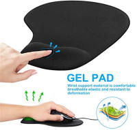 Popcorn Mouse Pad Soft Wrist Comfort Support Optical Mouse Pad Foam Mat