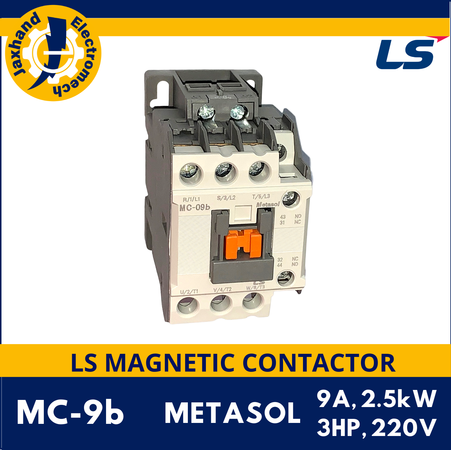 LS Contactor 9A 50A 220VAC Coil Metasol review and price