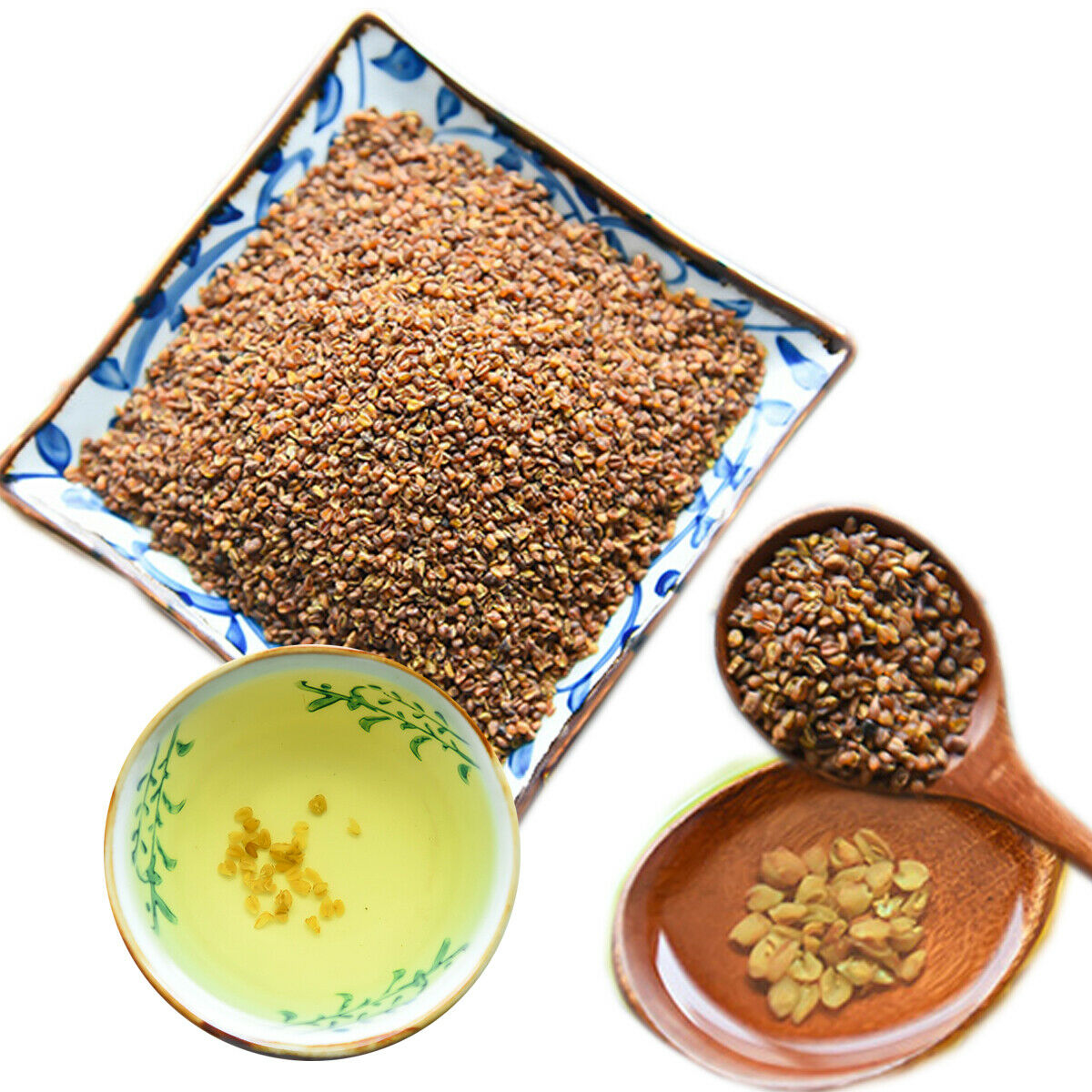 New Bitter Tea Xichang Sichuan Black Bitter Tea Bitter Buckwheat Whole Germ Herbal tea Green Food ราคา 41 บาท*ส่งฟรี