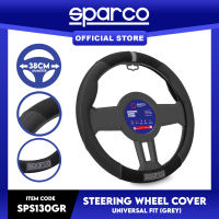 Sparco Corsa Steering Wheel Cover SPS130GR (Grey) Universal Fit for Toyota Mitsubishi Honda Hyundai Ford Nissan Suzuki Isuzu Kia MG and more