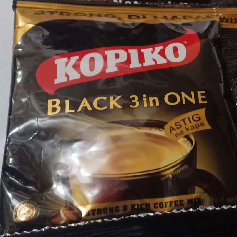 Coffee 3 in 1 Kopiko Black 10 Sachet Twin Pack review and price