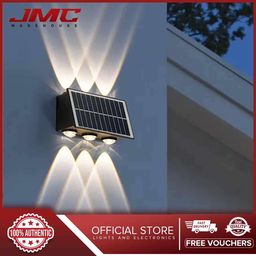 JMC - Solar Wall Lights 6W LED Light garden light Wall light Walk way Light