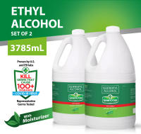 Green Cross Isopropyl Alcohol with 70% Moisturizer 3785ml x2