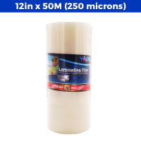 Yasen Laminating Film Roll Premium Glossy 4/9/12In 50/100m 125/250 Microns for Laminator