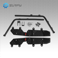 SharkPower ADV 160 Footboard Matting With Crash Guard MDL Bracket New Design 5MM CNC Aluminum Anti-Slip