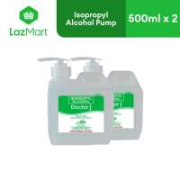 Doctor J 70% Isopropyl Alcohol 500ml Pump x 2