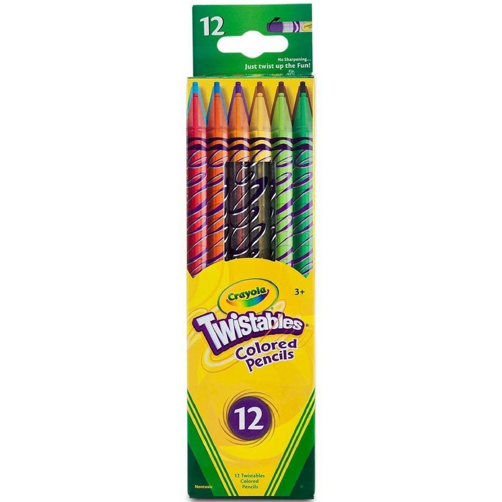 Crayola Twistables Colored Pencils 12 Colors