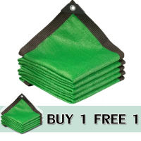 BUY 1 TAKE 1 Sunshade Net For Black And Green Sale Sunshade Net Sun Shades Outdoor Waterproof Garden Net Shade For Plants Shade Net For Hydroponics Wraps Edge Punched Anti-Ultraviolet 90% Sunblock Net Outdoor Farm Net Greenhouse Net Car Cover
