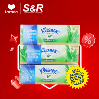 Kleenex Comfort Care with Eucalyptus Oil 3-Ply Tissues 3 boxes