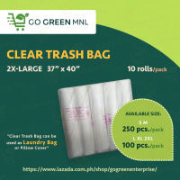 ♻️Bio♻️ STARSEAL ROLLED Trash Bag / Garbage Bag Small / Medium / Large/ Extra Large XL / 2XL (BLACK OR CLEAR)