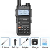 【Lower Price In Stock】ABBREE AR-F5 Automatic Wireless Copy Frequency Walkie Talkie Station Full Band 136-520MHz USB Charging 50km long range Two Way Radio Support COD