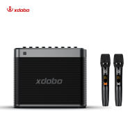 XDOBO Tuner 200W Karaoke Wireless Bluetooth Speakers with 2 Mics Deep Bass Waterproof Speaker