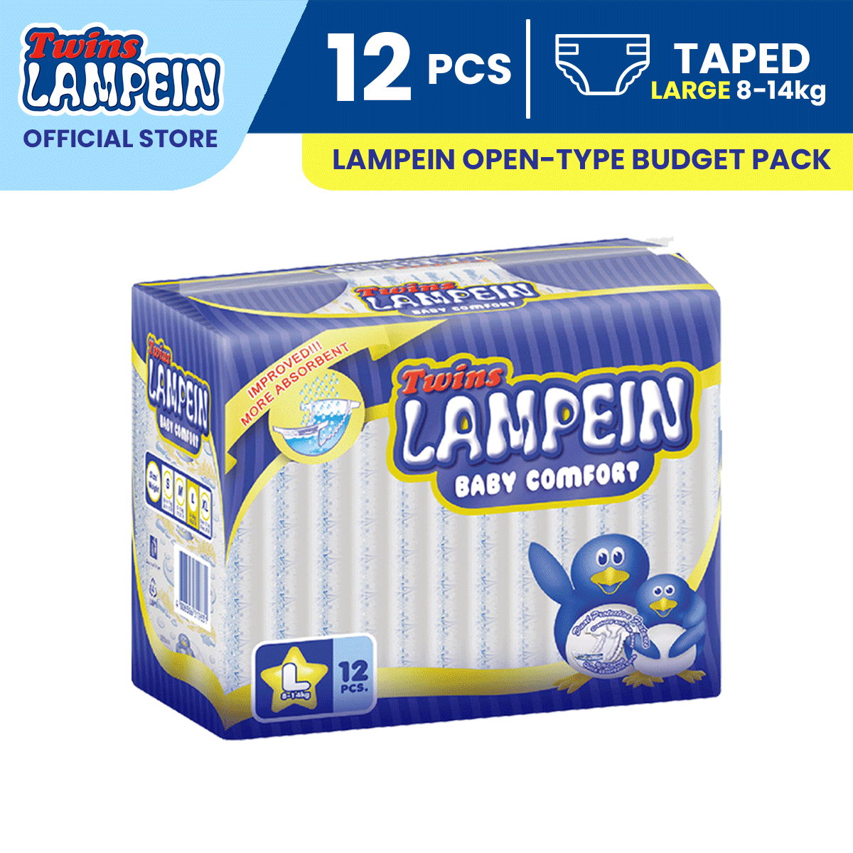 Lampein Budget Pack Large 12s